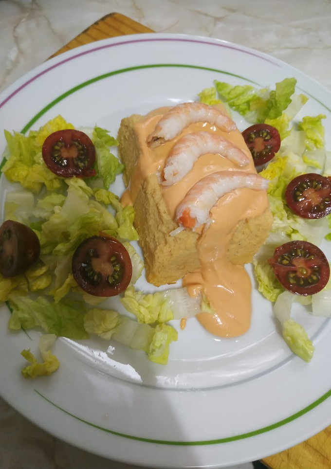 Una foto de Pastel de merluza