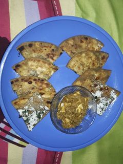 पालक पनीर पराठा (Palak Paneer Paratha recipe in Hindi) रेसिपी मुख्य फोटो