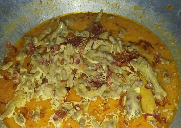 Easiest Way to Prepare Perfect 2. Ceker Santan Pedas Maknyuuuuuuus !