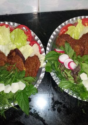 عکسی از دستور كتلت عدس🥪
