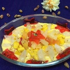 A picture of Mango custard delight.