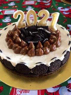 Una foto de Cheesecake de Oreo