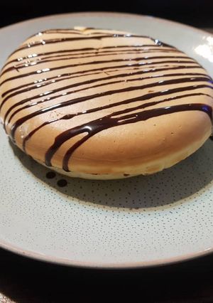 عکسی از دستور پنکیک شکلات