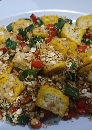 Foto resep Tahu Oat Cabe Garam