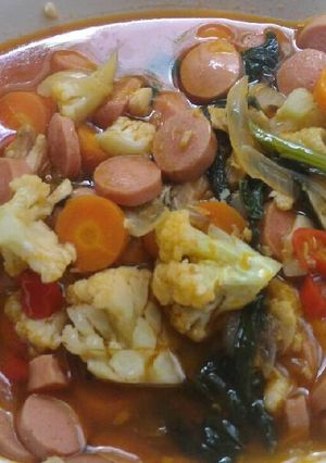 Foto resep Capcay asam manis