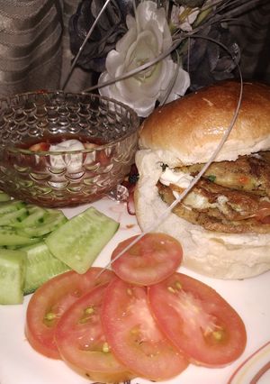 A picture of Street burger.