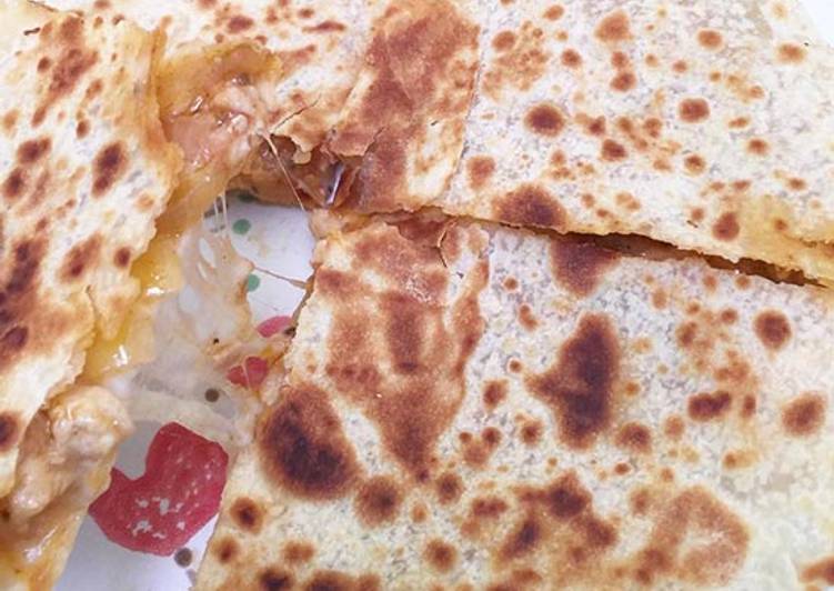 Resep Tortilla Chicken Mozarella, Lezat