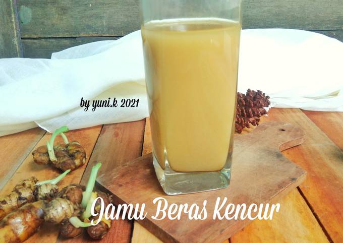 Jamu beras Kencur