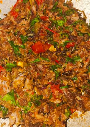 Foto resep Tongkol Suwir Pedas Bumbu Balado