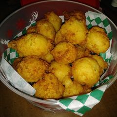 A picture of Holiday Hush Puppies.