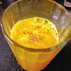 A picture of Amla Turmeric Ginger Juice.
