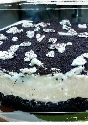 Foto resep Oreo Cheese Cake - No Bake No Gelatin