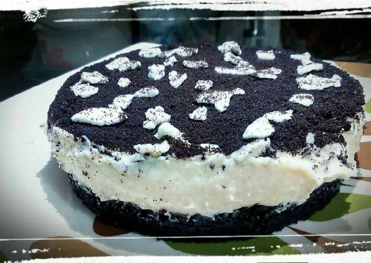 Resep Oreo Cheese Cake No Bake No Gelatin Oleh Rasalhaq Ummu Ibrohim Cookpad