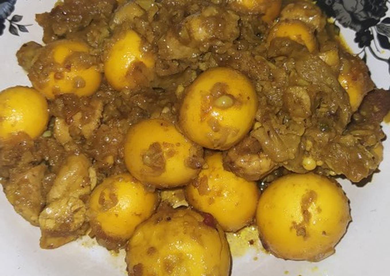 Uritan ayam bacem