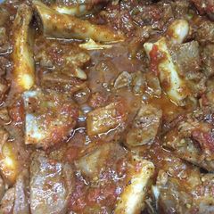 A picture of Mutton karahi/shinwari karahi.