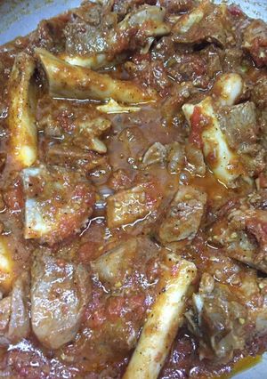 A picture of Mutton karahi/shinwari karahi.