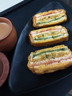 જમ્બો બ્રેડ પકોડા (Jumbo Bread Pakoda Recipe in Gujarati) રેસીપી મુખ્ય ફોટો
