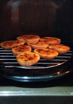 Una foto de Patatas al horno asadas con su piel