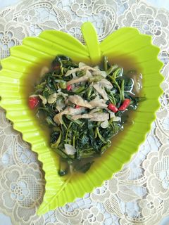 Foto resep Tumis Kangkung Jamur