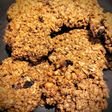 Galletas de avena con pasas de uva y nueces