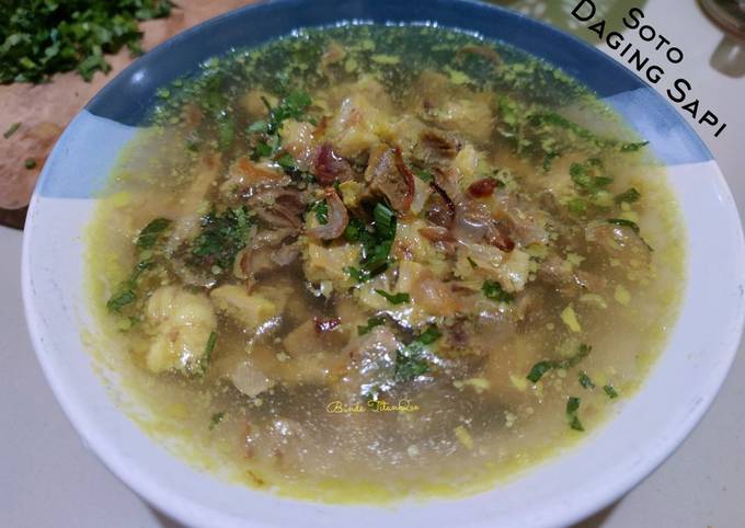 Soto Daging Sapi