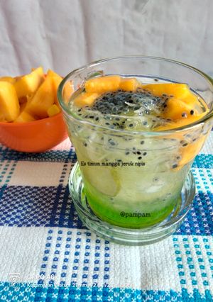Foto resep Es Timun Mangga Jeruk Nipis