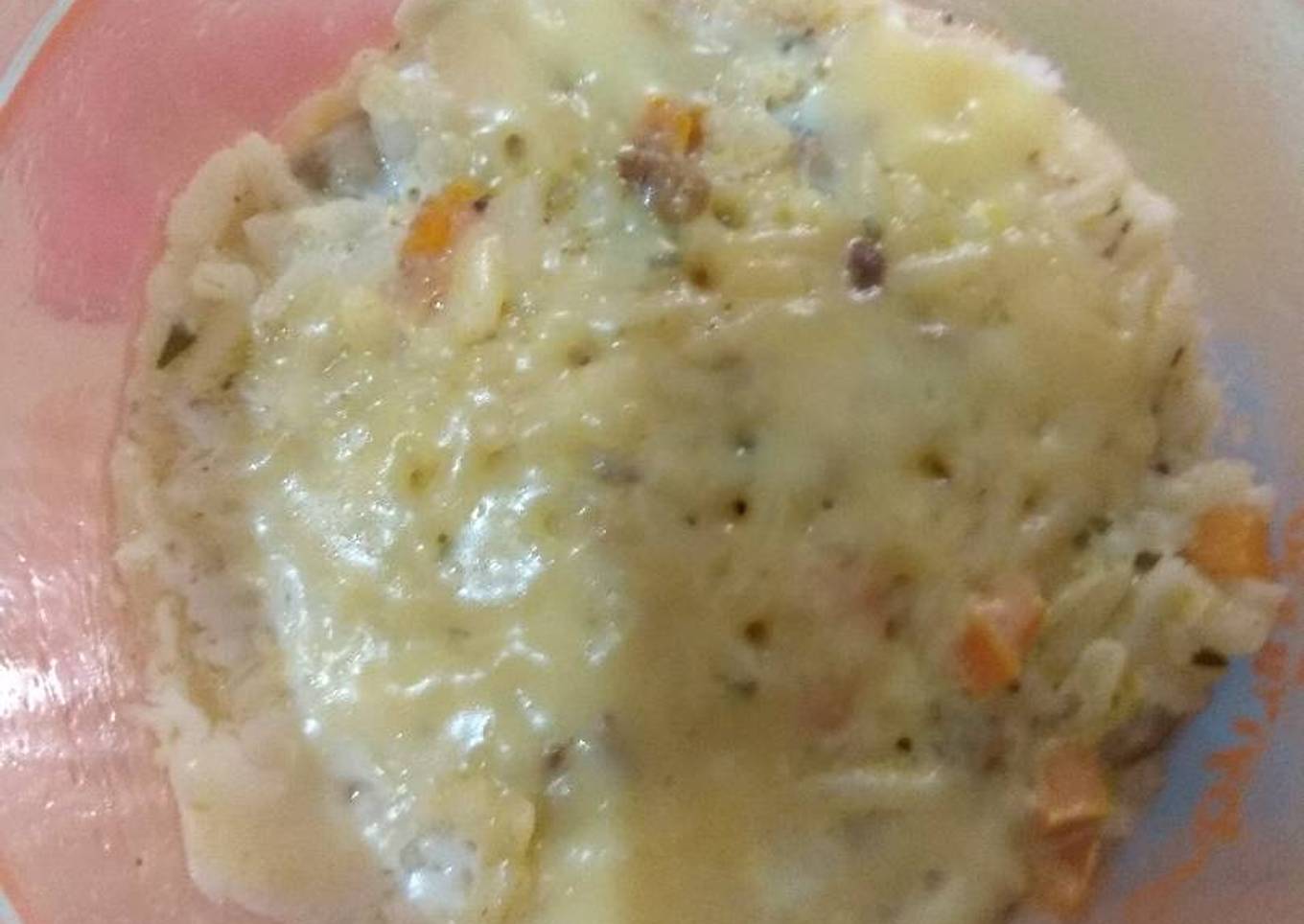 Baked Rice and butter mpasi 14m