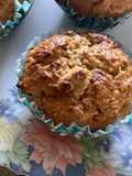 Mini muffins de manzana