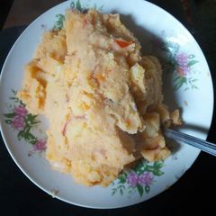 A picture of Mashed potatoes.