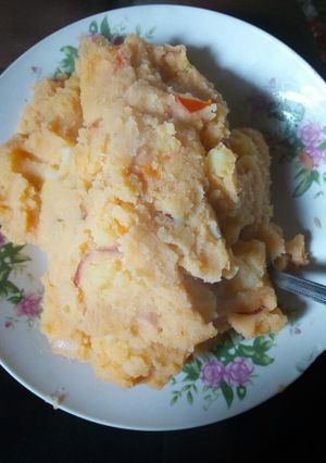 A picture of Mashed potatoes.