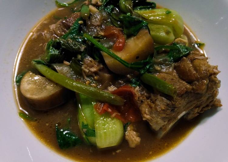 Simple Way to Prepare Homemade Pork rib sinigang