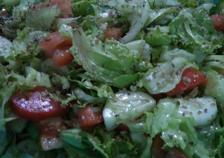 Resep Greek salad Bikin Manjain Lidah