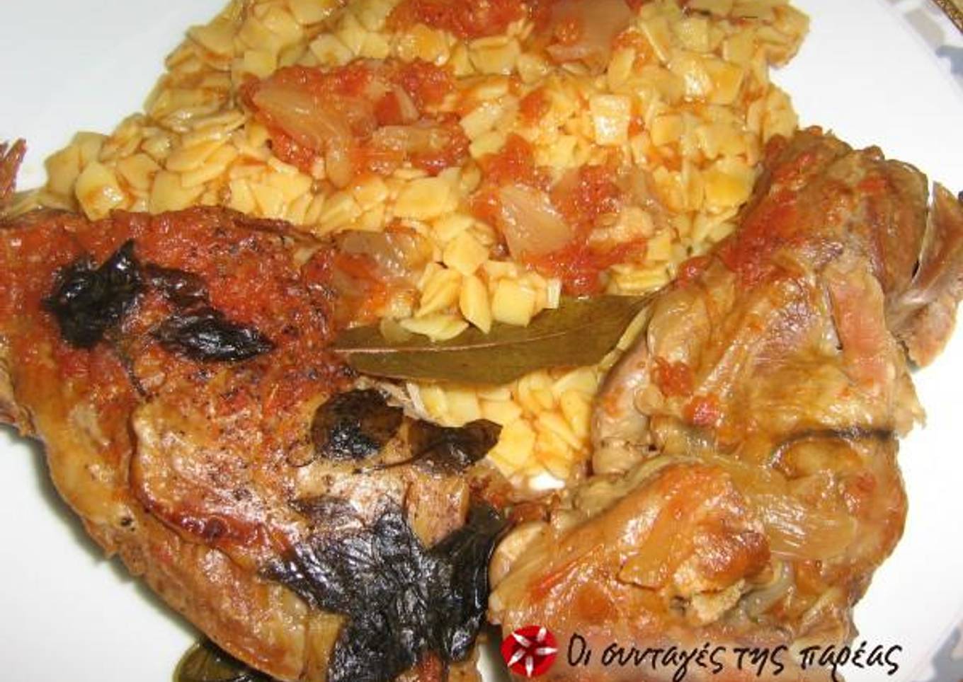 Goat with tomato from Crete