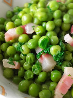 Una foto de Guisantes sabrosos
