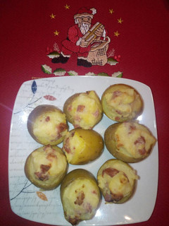 Foto principal de Patatas rellenas de jamón y queso