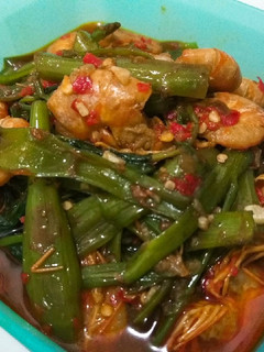 Foto resep Tumis Kangkung Udang