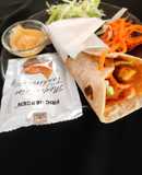 Tandoori roti wrap