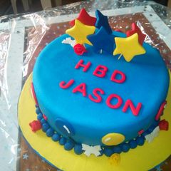 A picture of Fondant icing.