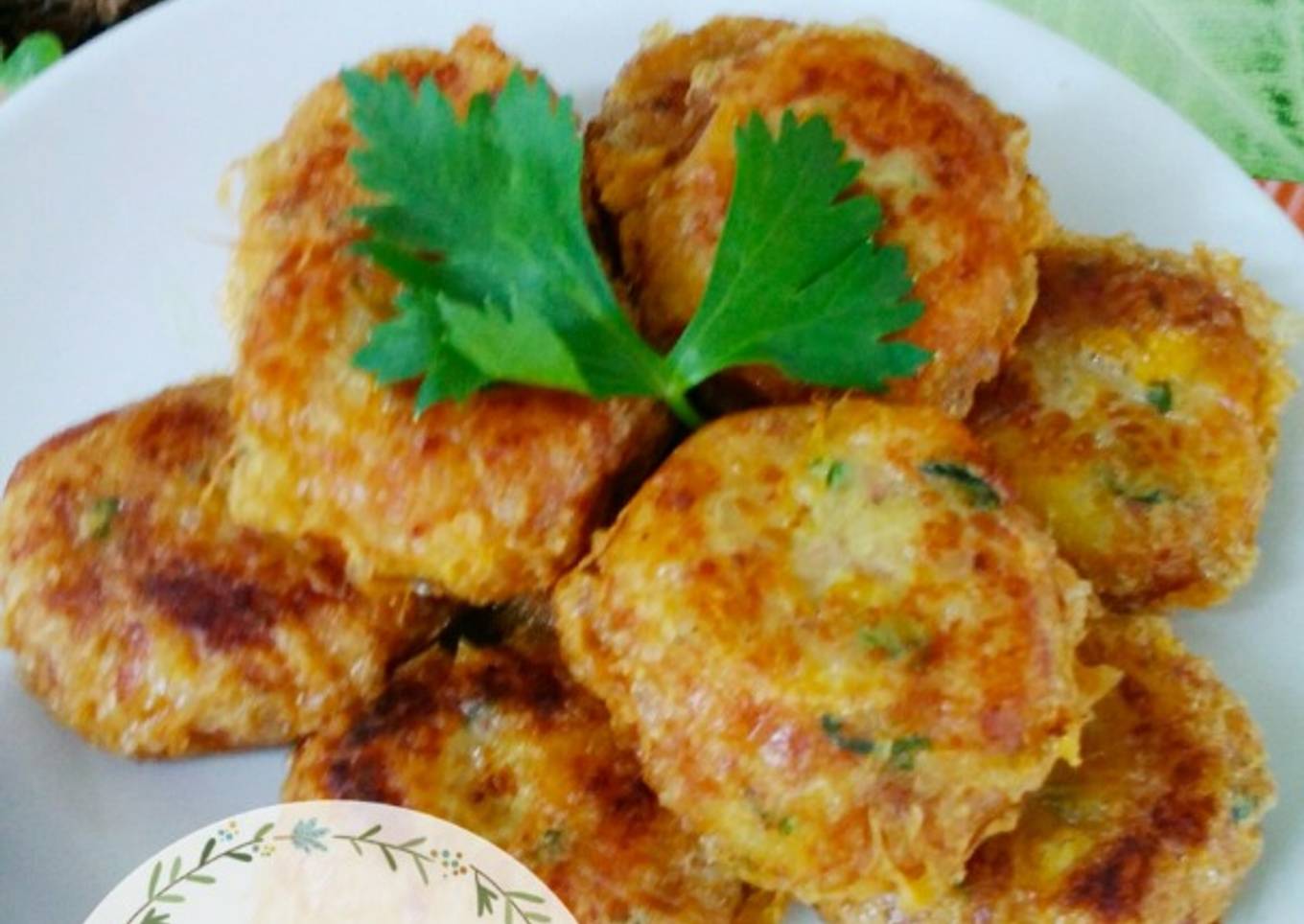 Perkedel kentang kornet