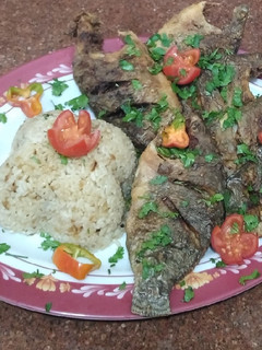 صورة لوصفة سمك البلطي ورز صياديه