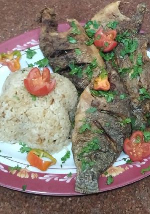 صورة لوصفة سمك البلطي ورز صياديه