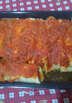 Una foto de Canelones de pollo y acelga
