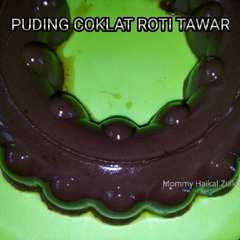 A picture of Puding Coklat Roti Tawar.