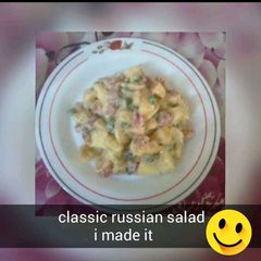 A picture of Classice russion salad.