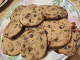Cookies rellenas de mermelada de fresa