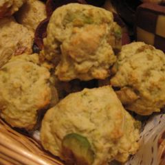 A picture of Avocado Hot Biscuit (Scone).