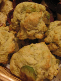 A picture of Avocado Hot Biscuit (Scone).
