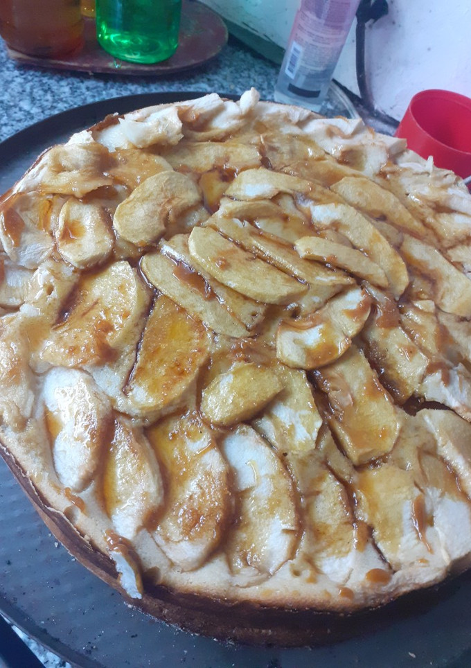 Una foto de Torta de manzana sin manteca!!