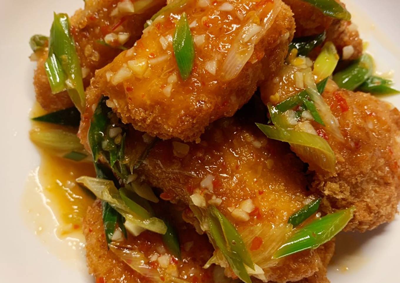 Crispy Fish in Thai Sweet Chili Sauce