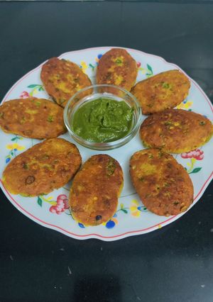 A picture of Protein loaded Soya tikki.